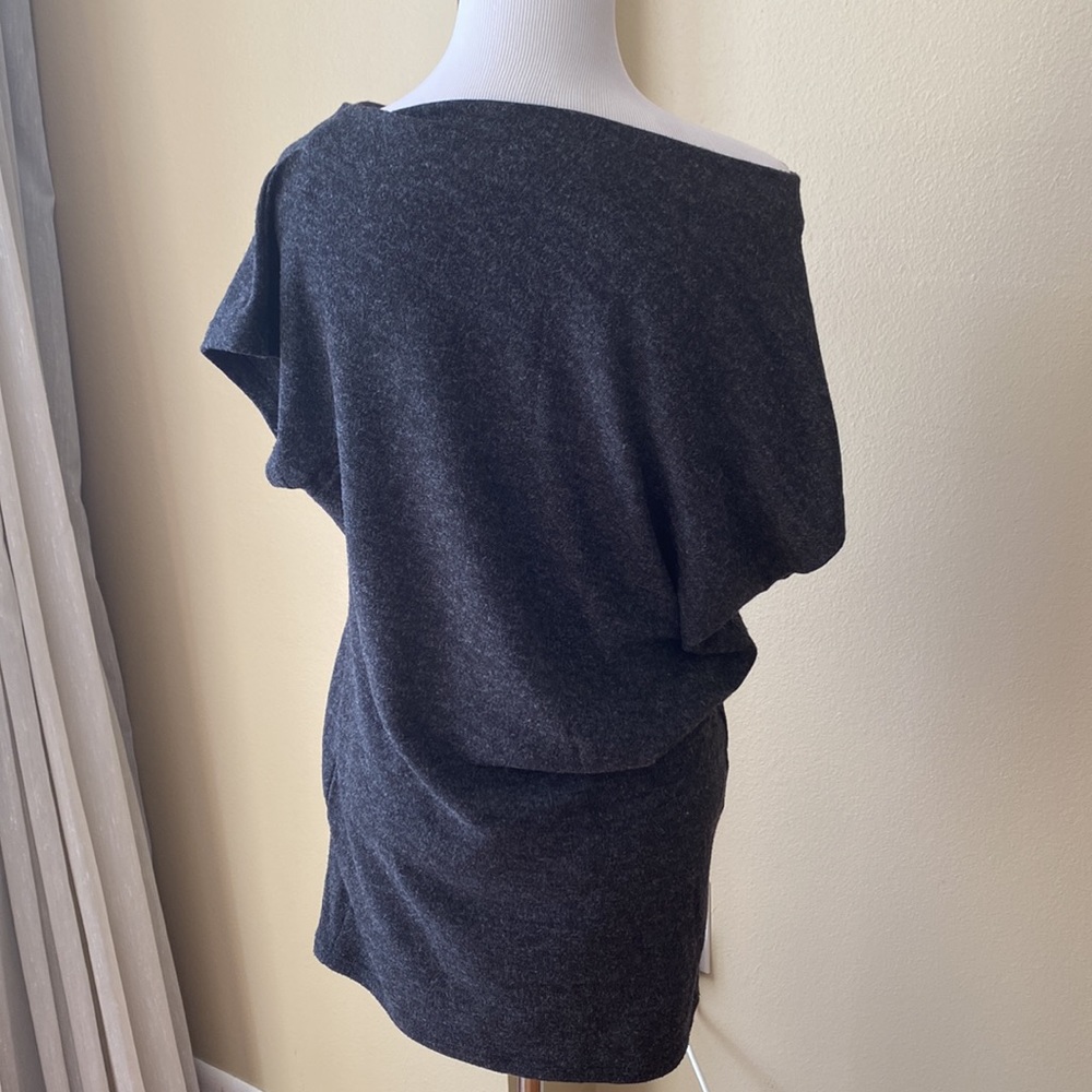 Asymmetrical Grey Dress - Picture 3 of 7